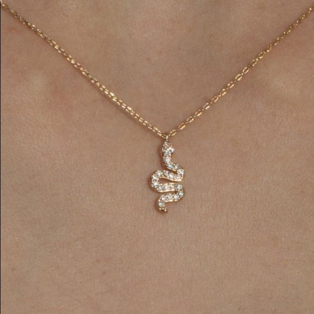 brandy snake necklace